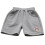 Mädchen-Sommershorts mit elastischem Bund, Grau, 7 Jahre 1