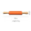Rolling Pin Non-Stick Silicone with Wooden Handle 30 cm 2