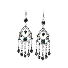 Hängeohrringe im Bohemian Vintage Strass Ethno-Stil 1