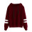 Lässiger, lockerer Damen-Kapuzenpullover in Unifarbe, lang 1