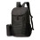Hiking Daypack Water-Resistant Packable Backpack with 4