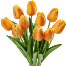 Mesterséges tulipánok Real-Touch 13,5 hüvelykes 10 20 vagy 24 db