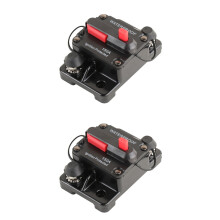 Manual Reset Circuit Breaker Switchable High Amp Black Set
