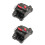 Manual Reset Circuit Breaker Switchable High Amp Black Set 1