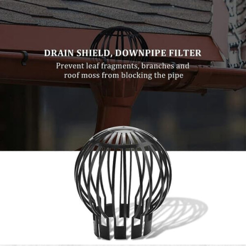 Gutter End Protection Filter Strainer 4 PCS 1