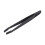 Manual Tool Black Plastic Flat Tip Anti-static Tweezers 1