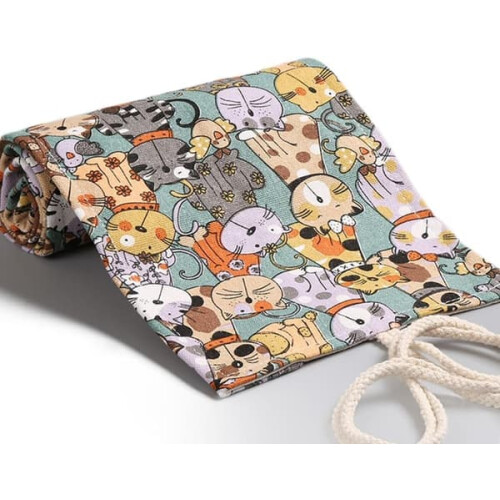 Pencil Case Rolling Bag for Artists with 36 Slots 2