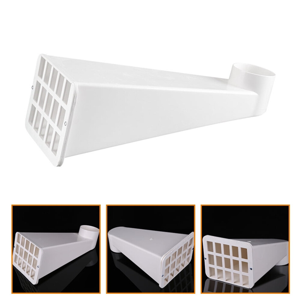 Pvc Roof Rainwater Diverter White 1 Set 972899406723