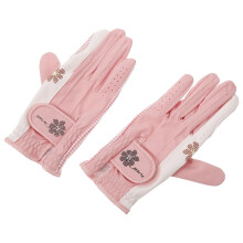 Pink Women's Golf Gloves Wear-Resistant Breathable 1 Pair