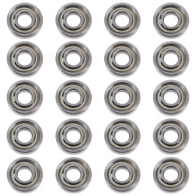 OUNONA mini deep groove bearings double metal seal 20 pcs