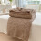 Plush Polyester Blanket Dark Brown 100x150 cm 5