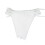 Fabric pennant garland white 10 meters 5