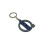 Volvo keychain emblem accessory grey one size 2