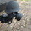 Trailer coupling protective cover rear hanging gas mask 2