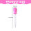 Pink Silicone Dropper 5ml 5 Pcs 3