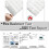 Acoustic Panels Soundproof Foam 12-Pack White 4