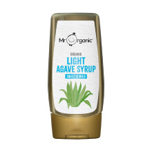Mr Organic - Organic Light Agave Syrup 250ml - Non GMO & Preservative Free - Gluten Free & Vegan - Made With Organic Agave Syrup - Pack of 1