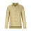 Women's Solid Button-Down Long Sleeve Dress Shirt Khaki XL 5