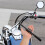Support de lampe de moto en fer noir (1 pièce) 8