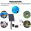 Solar Oxygen Pump 2.5W for Aquarium and Pond 2