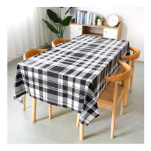 Einweg-Tischdecke, wasserdicht, kariert, 54 x 108 Zoll