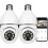 Lampcamera 1080p 360 bewakingscamera (2 stuks) 2