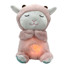 Boneco calmante para dormir com respiração – Pelúcia relaxante com som