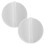 White Temperature Control Knobs for Refrigerator 2-Pack 1