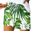 Damsommarshorts med hög midja och tryck, bandage 1