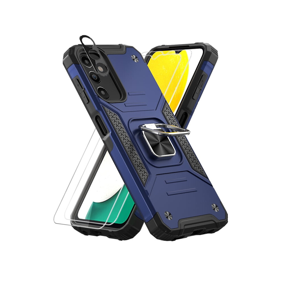 Samsung Galaxy A14 5G Case Magnetic Kickstand Blue 922042430129