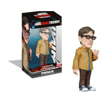 Figurinha Colecionável - MINIX - Leonard Hofstadter - 12 cm - PVC - The Big Bang Theory