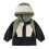 Imperméable léger à capuche et fermeture éclair pour tout-petits 1