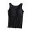 Ärmelloses Damen-Tanktop, einfarbig, Rundhalsausschnitt, mit integrierter 1