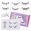 Magnetic False Eyelashes Rose Thick Set 8