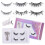 Magnetic False Eyelashes Rose Thick Set 7