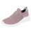 Dames casual instapsneakers, roze, maat 7 1