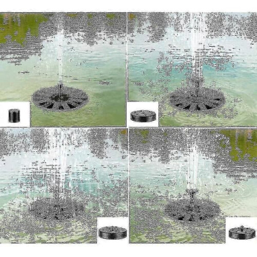 Solar Powered Floating Garden Fountain Pump for Pond 2