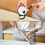 ZOUYUE bottle cleaning brush set long handle black 8 pcs 5