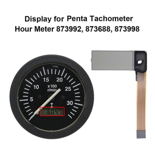 Tachometer Hourmeter Display for Volvo Penta 873992 873686 1