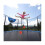 Trampoline basketball hoop with mini ball, easy install 5