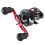Baitcast Reel Smooth Lightweight Red Right-Hand 2