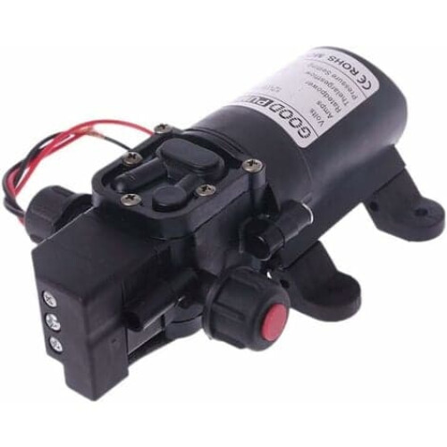 RV water pump 12V DC diaphragm 6L/min 40m head 2