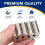 Neodymium Round Magnets 10x3mm Silver 20pcs 2