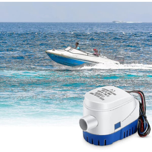 Bilge Pump 12V Automatic Submersible 1100 GPH 1