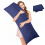 Pernă de corp cu husă bleumarin 20x54inch 1