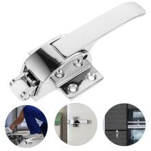 OUNONA vrieskastdeurbeslag van aluminiumlegering, zilverkleurig, 1 stuk