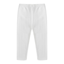 Baumwollleggings für Kleinkinder, weiß, 2-3 Jahre