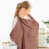 Muslin nursing cover breathable cotton grey 5