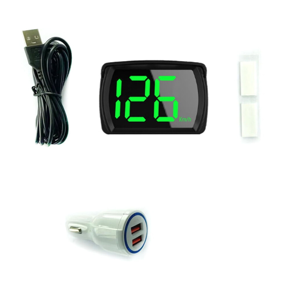 Gps Hud Digital Speedometer Led Display Universal Car 9402001610379