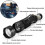 Mini LED Flashlight Green Red Blue 3 Modes 3-pack 3